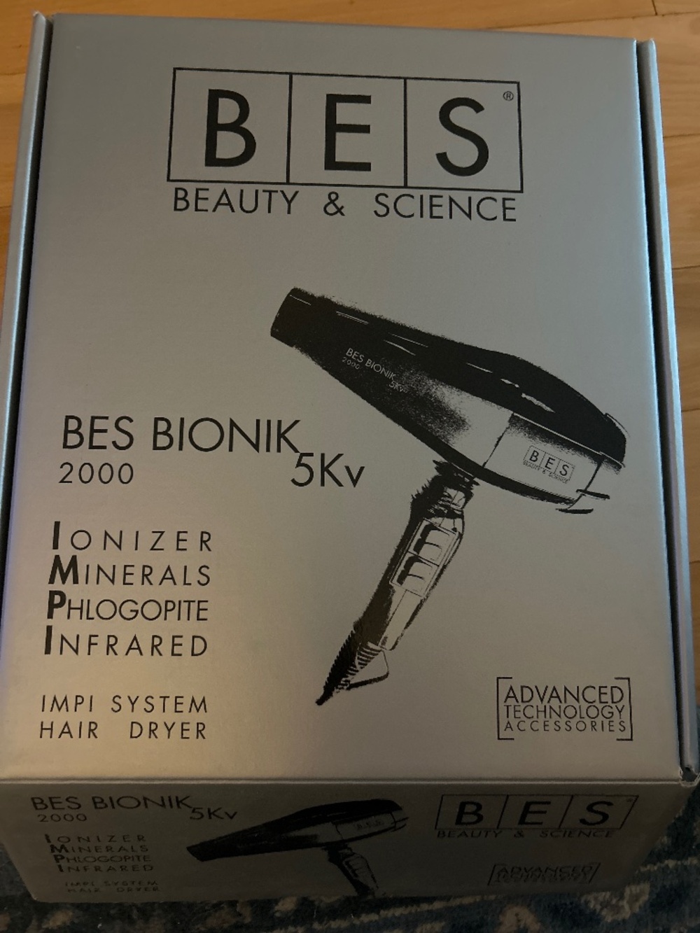 Professional hair dryer for European outlets